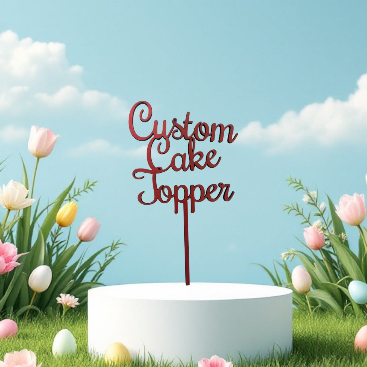 Personalized Cake Toppers for Special Occasions and Celebrations