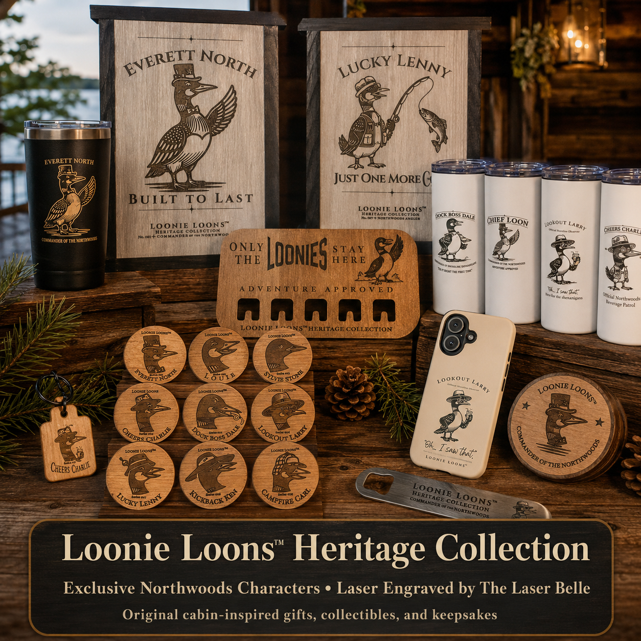 Protect the Loonies™ Vintage Loon T-Shirt | Lookout Larry Comfort Colors Tee