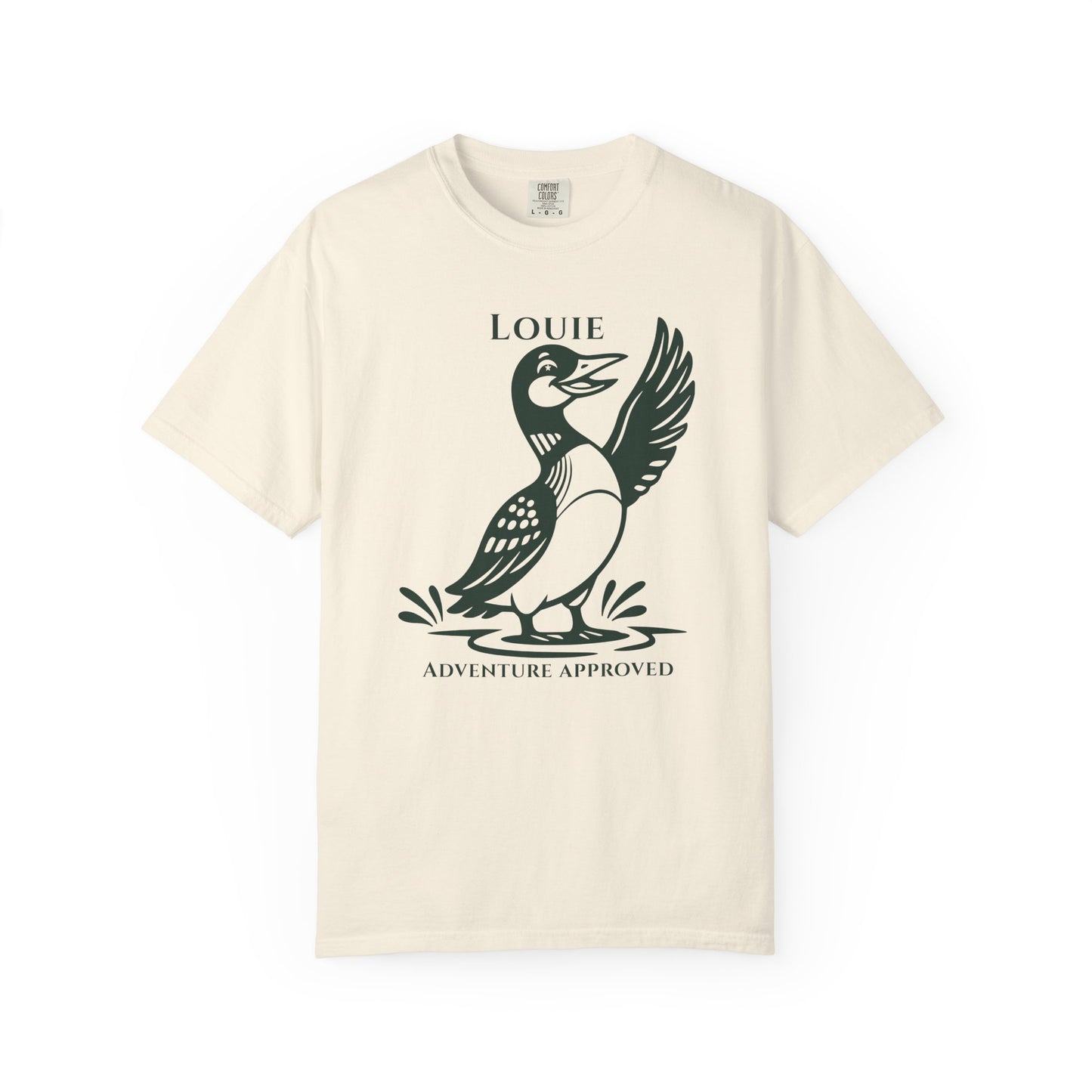Louie Tee — Adventure Approved | Loonie Loons™ Heritage Collection
