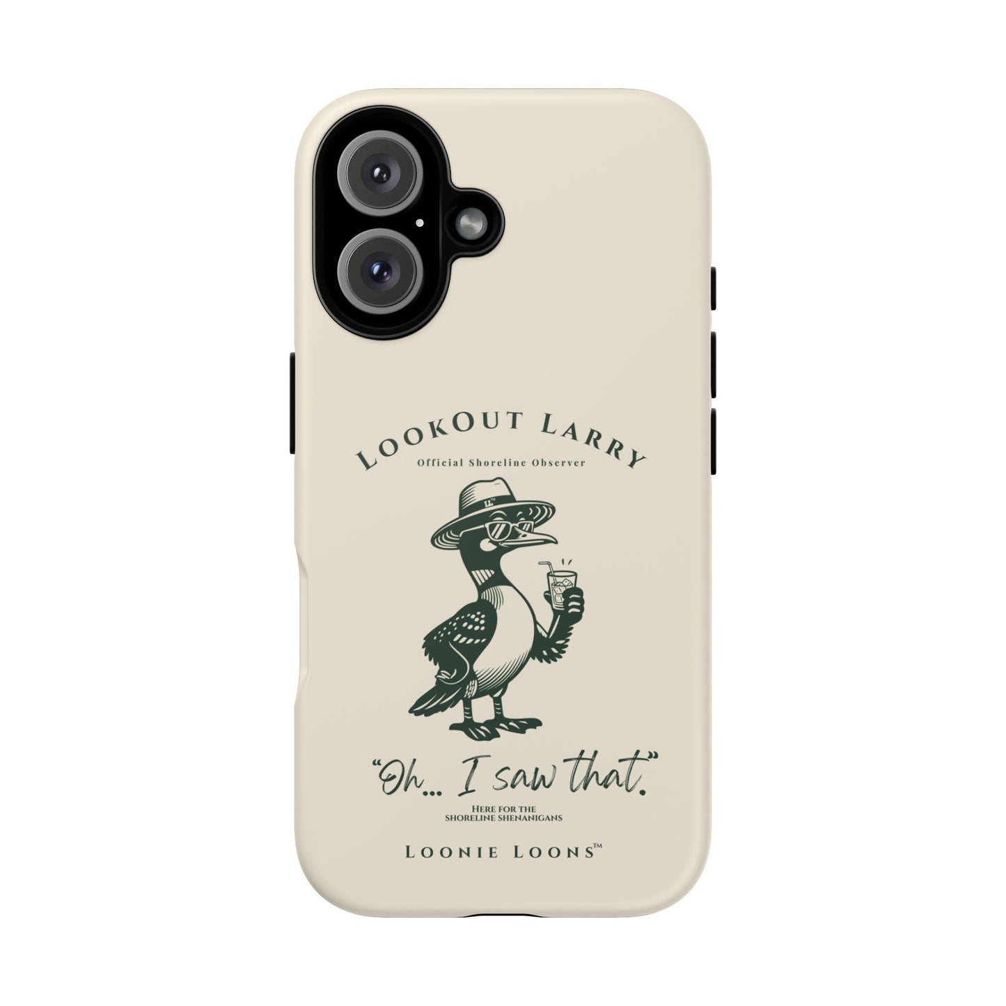 Lookout Larry™ Phone Case | Official Shoreline Observer