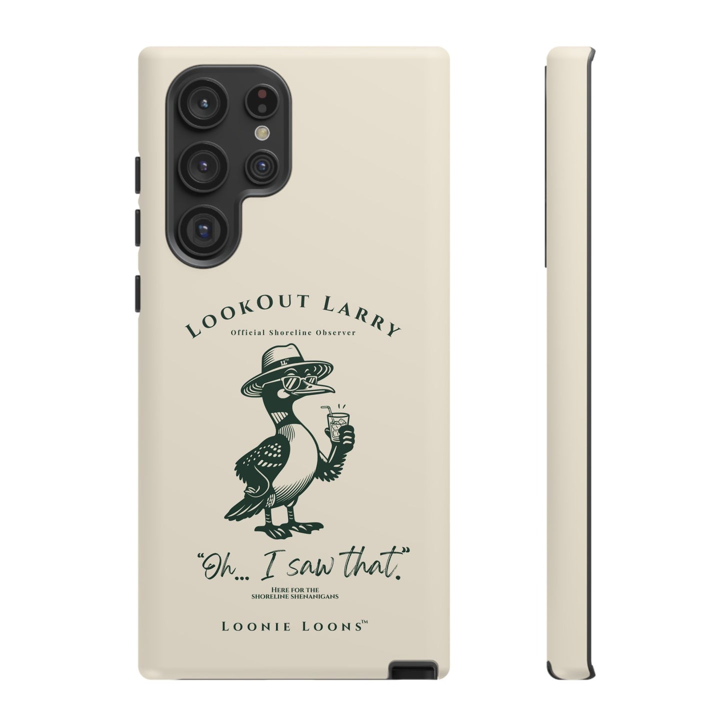 Lookout Larry™ Phone Case | Official Shoreline Observer