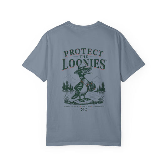 Protect the Loonies™ Vintage Loon T-Shirt | Lookout Larry Comfort Colors Tee