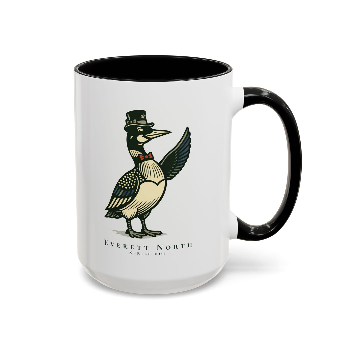 Everett North Mug – Loonie Loons™ Heritage Collection – Commander of the Northwoods Coffee Mug