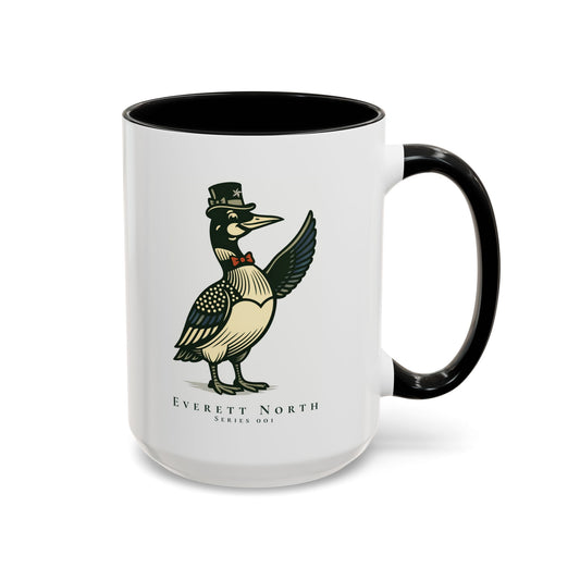 Everett North Mug – Loonie Loons™ Heritage Collection – Commander of the Northwoods Coffee Mug