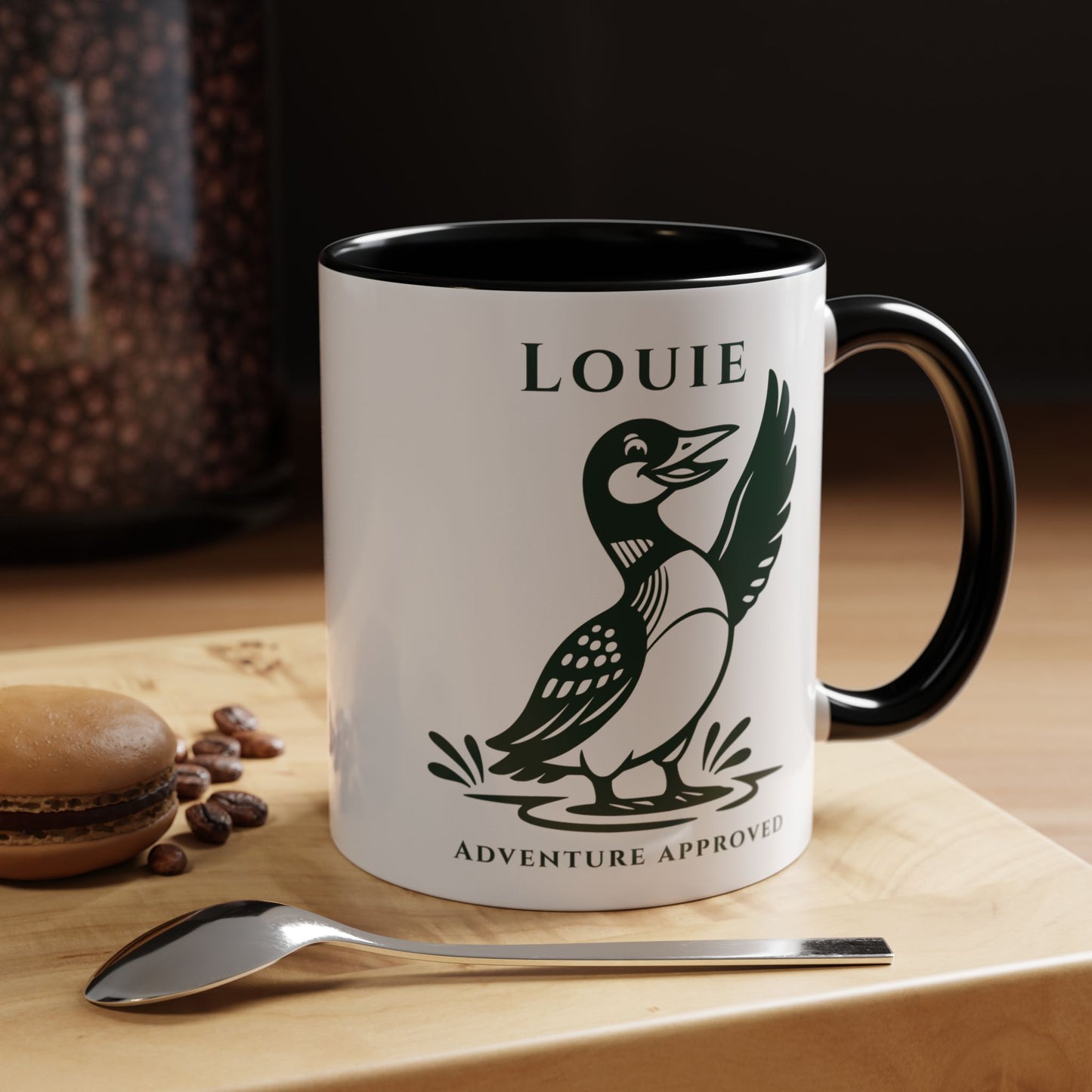 Louie™ Loon Coffee Mug | Loonie Loons™ Heritage Collection | Northwoods Cabin Mug | Adventure Approved Lake House Gift