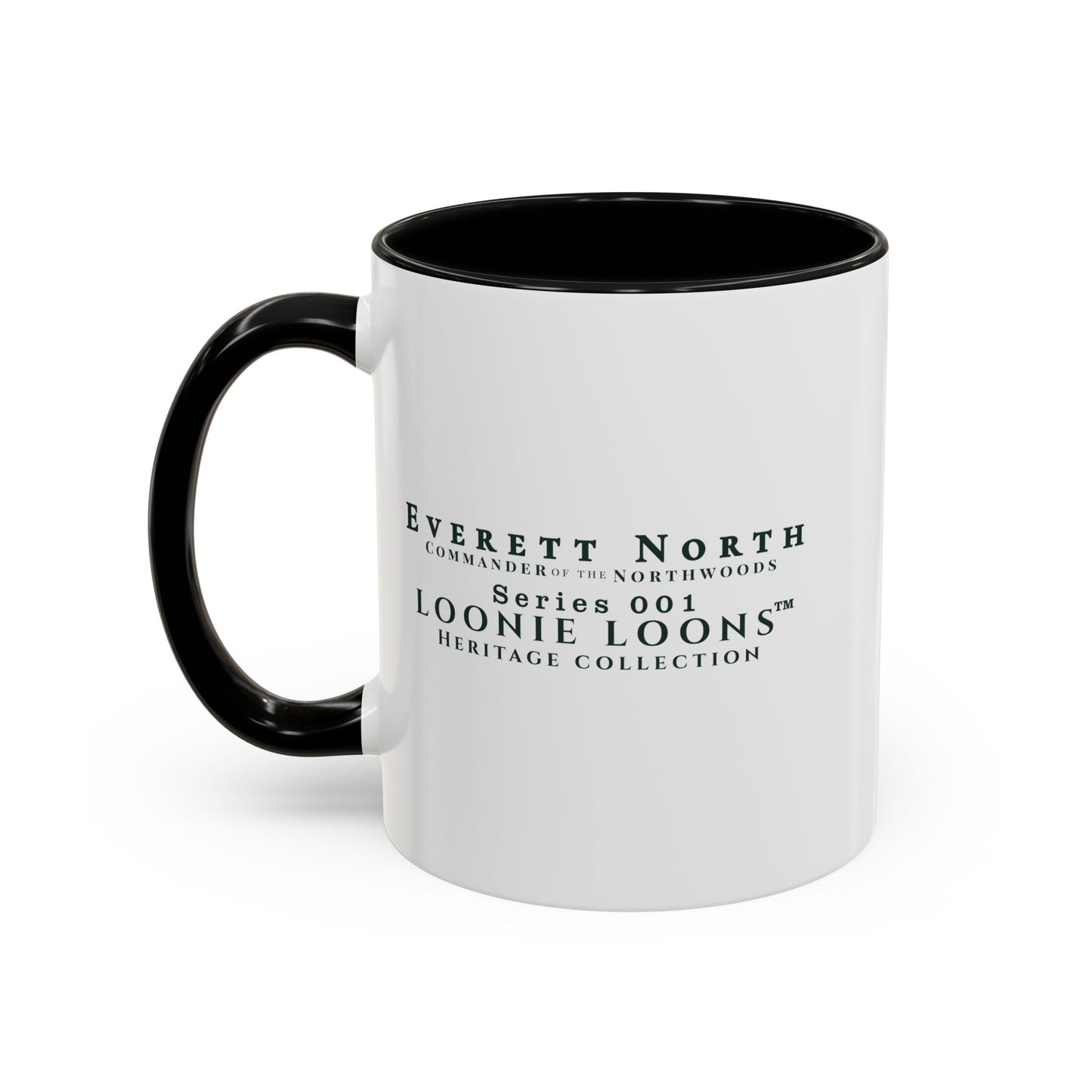 Everett North Mug – Loonie Loons™ Heritage Collection – Commander of the Northwoods Coffee Mug