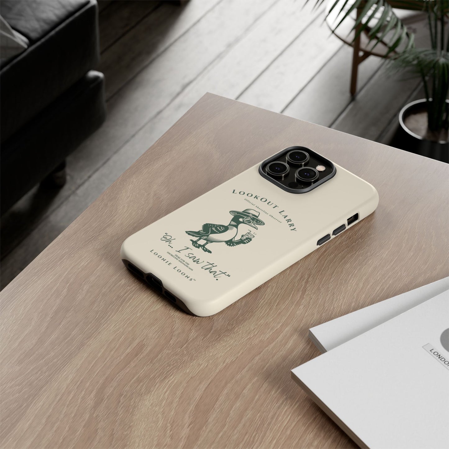 Lookout Larry™ Phone Case | Official Shoreline Observer