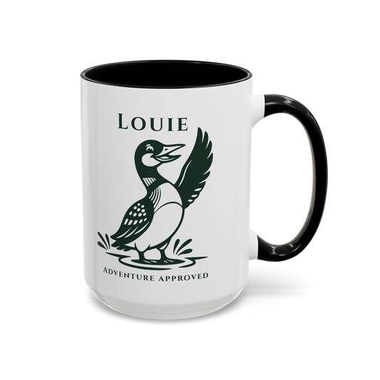 Louie™ Loon Coffee Mug | Loonie Loons™ Heritage Collection | Northwoods Cabin Mug | Adventure Approved Lake House Gift