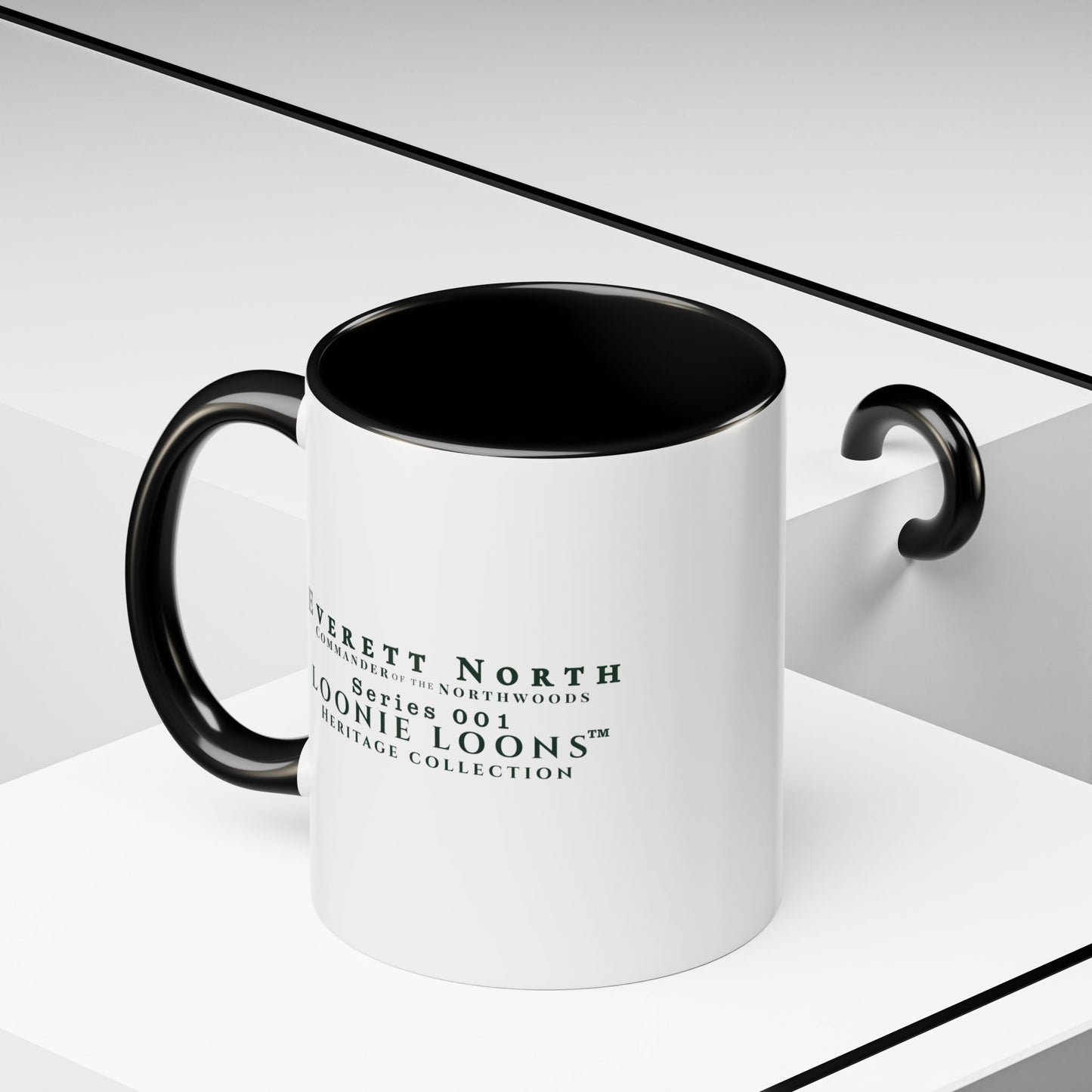 Everett North Mug – Loonie Loons™ Heritage Collection – Commander of the Northwoods Coffee Mug
