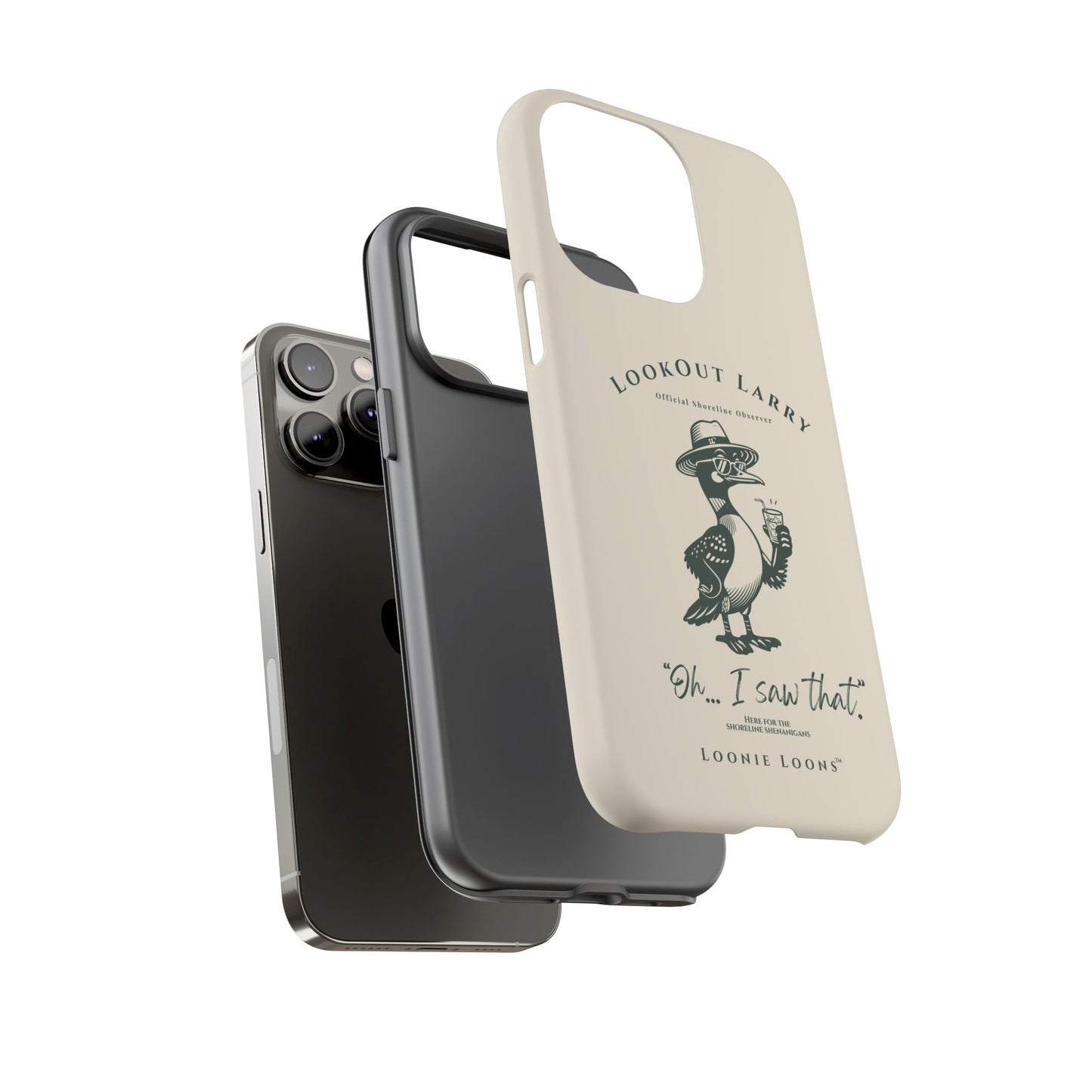 Lookout Larry™ Phone Case | Official Shoreline Observer