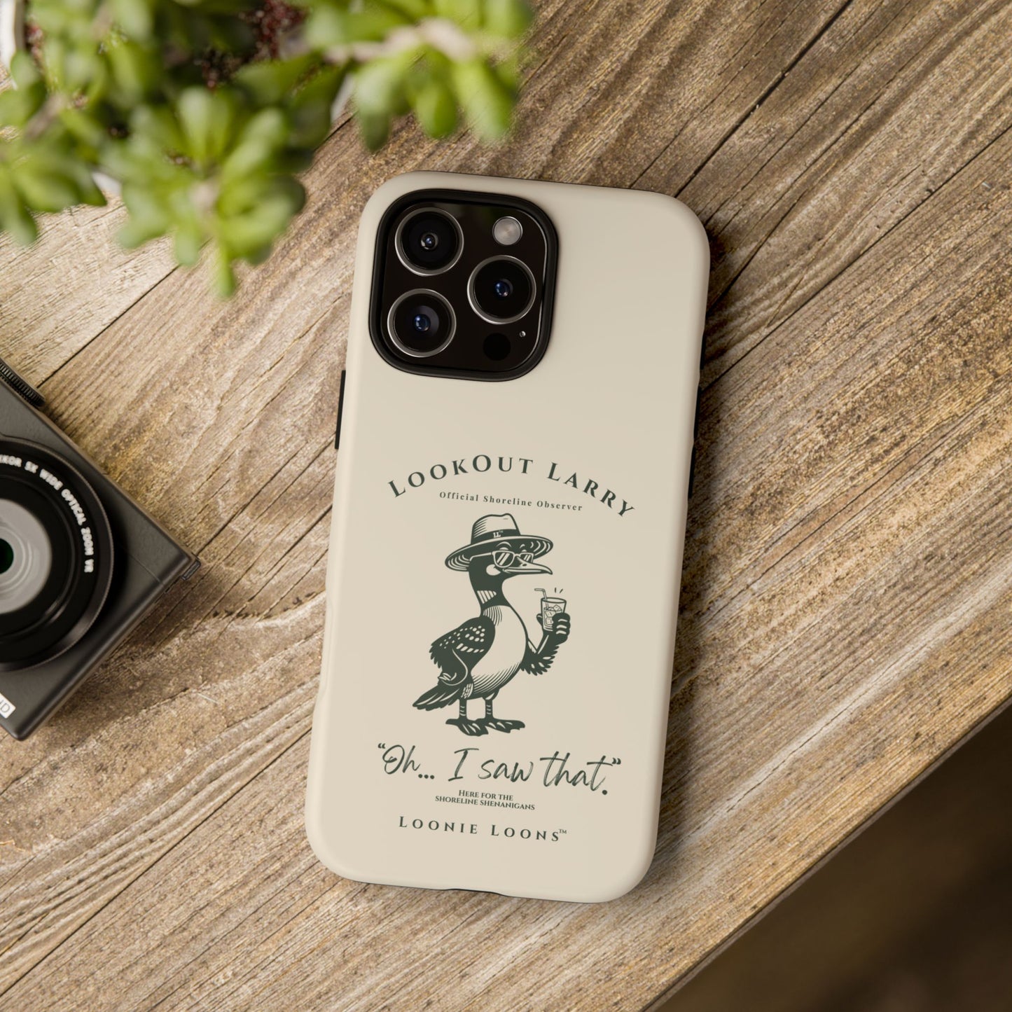 Lookout Larry™ Phone Case | Official Shoreline Observer