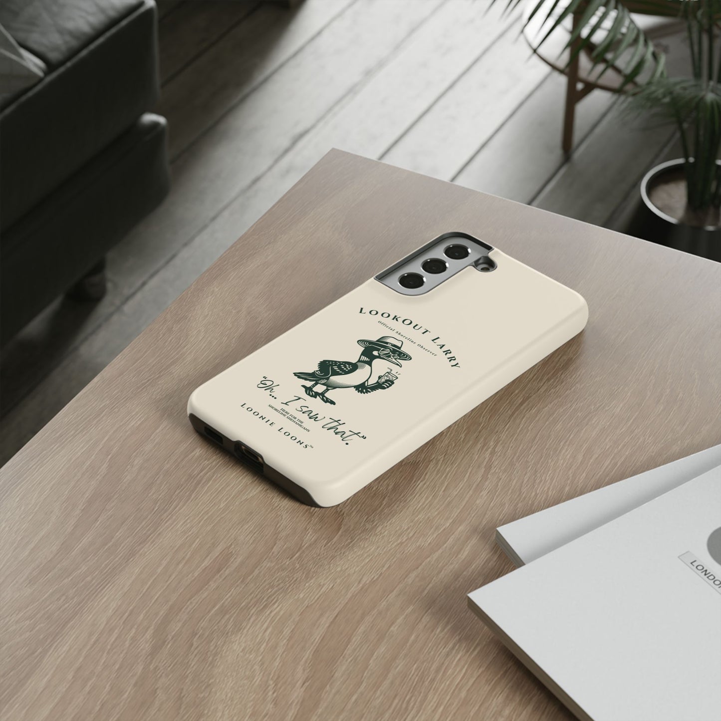 Lookout Larry™ Phone Case | Official Shoreline Observer