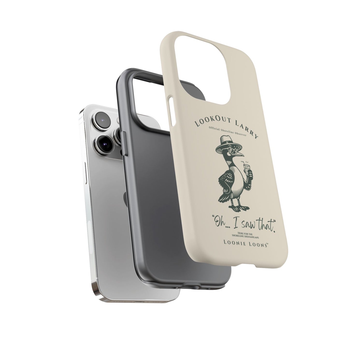Lookout Larry™ Phone Case | Official Shoreline Observer