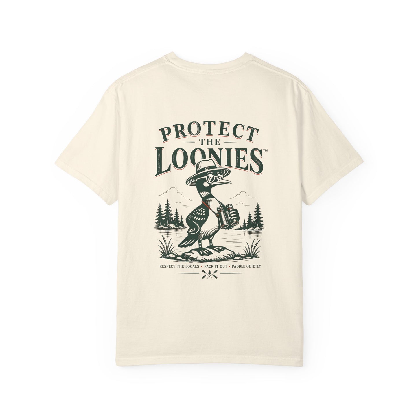 Protect the Loonies™ Vintage Loon T-Shirt | Lookout Larry Comfort Colors Tee