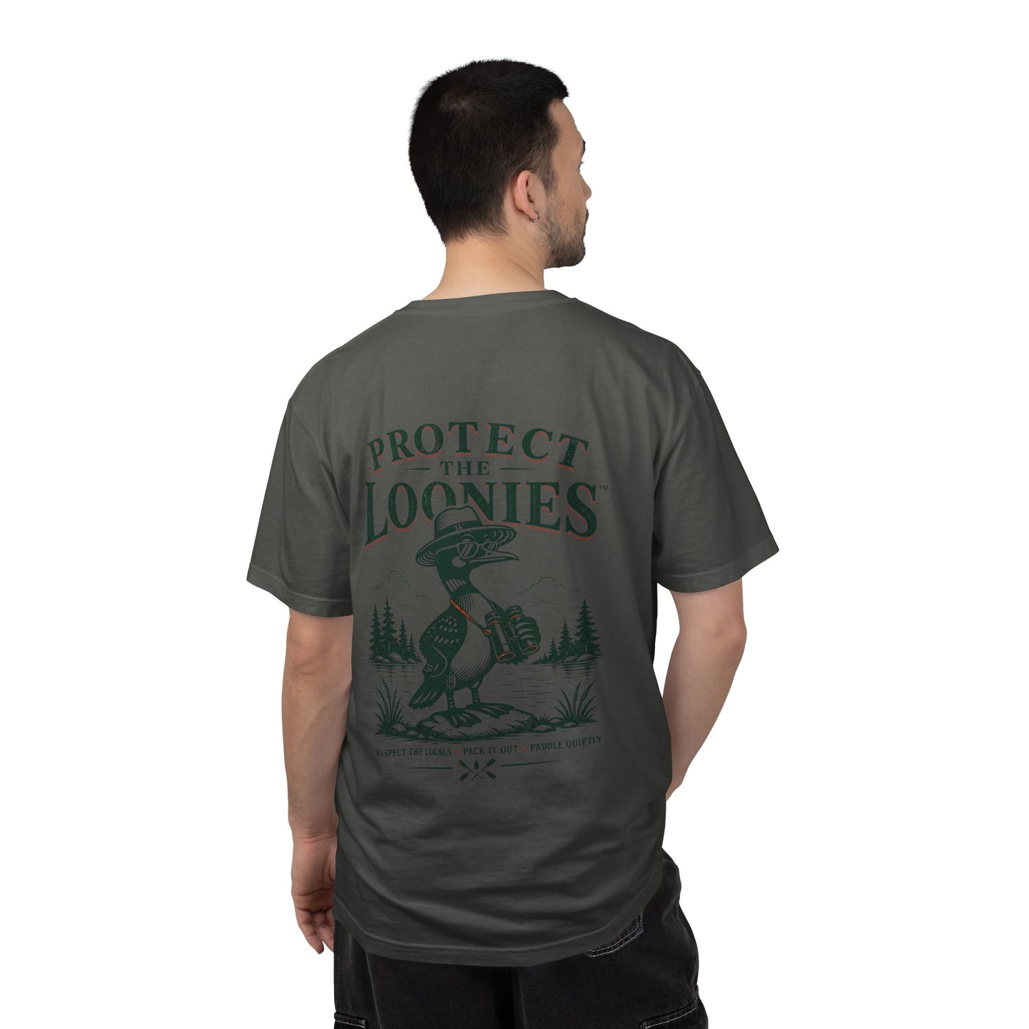 Protect the Loonies™ Vintage Loon T-Shirt | Lookout Larry Comfort Colors Tee