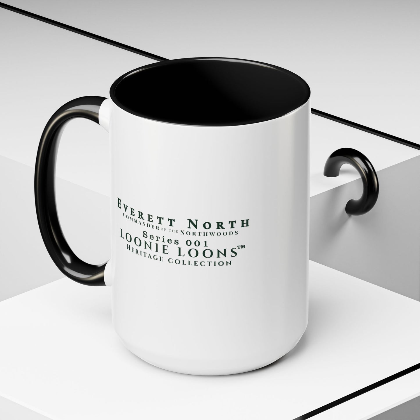Everett North Mug – Loonie Loons™ Heritage Collection – Commander of the Northwoods Coffee Mug
