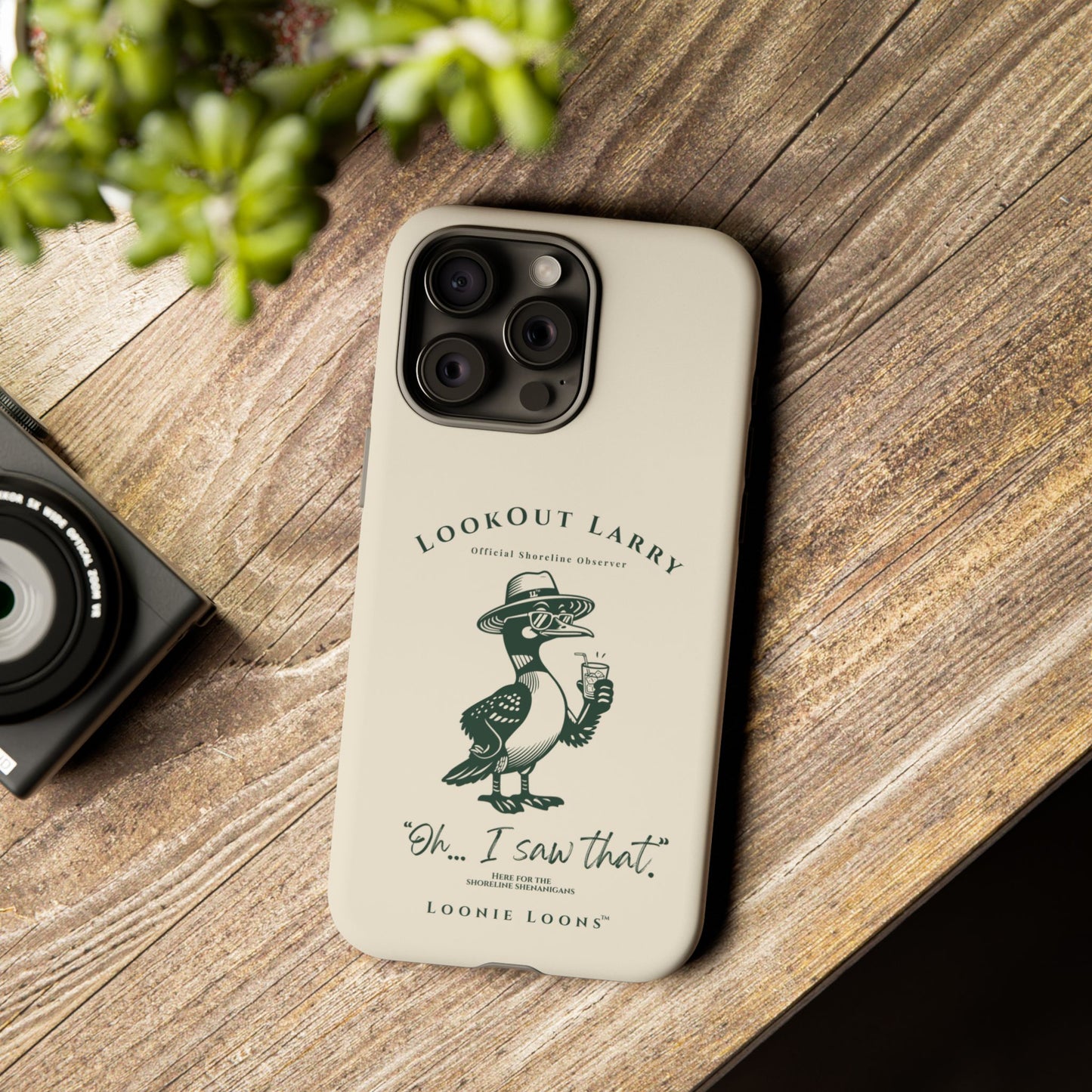 Lookout Larry™ Phone Case | Official Shoreline Observer