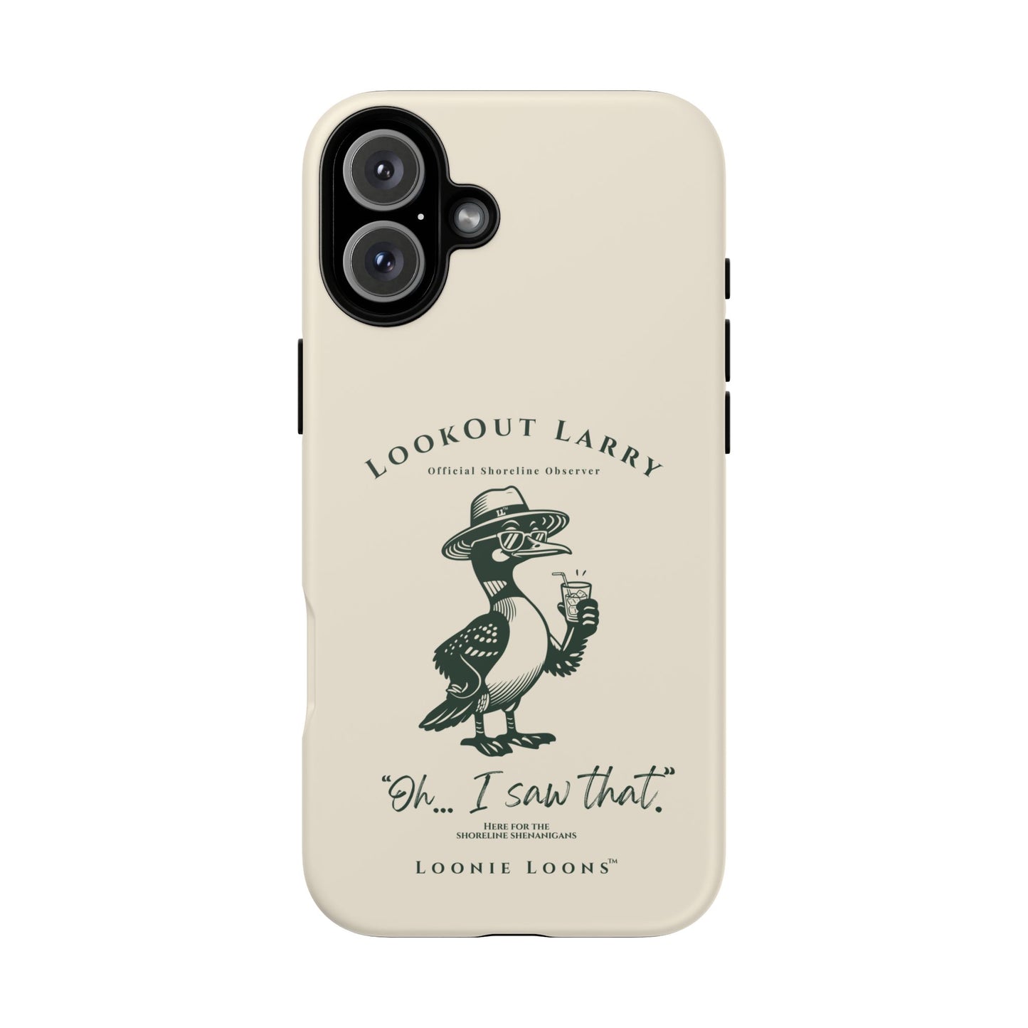 Lookout Larry™ Phone Case | Official Shoreline Observer
