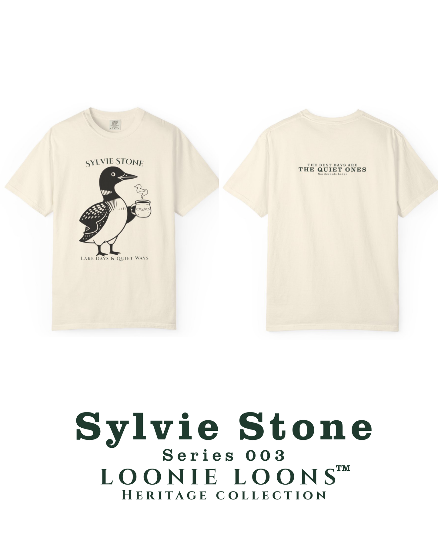 Sylvie Stone Tee — Loonie Loons™ Heritage Collection