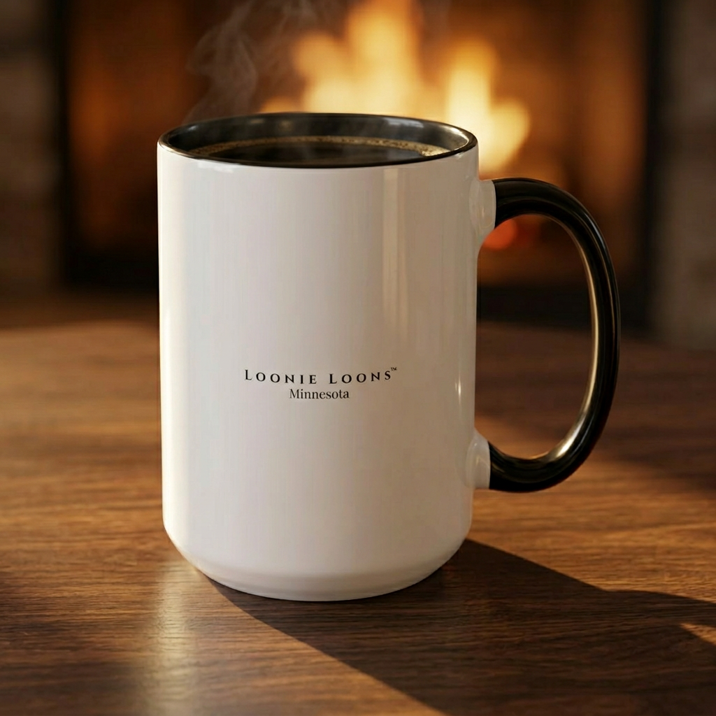 Up North Loon Mug – Minnesota Cabin Coffee Mug | Loonie Loons™
