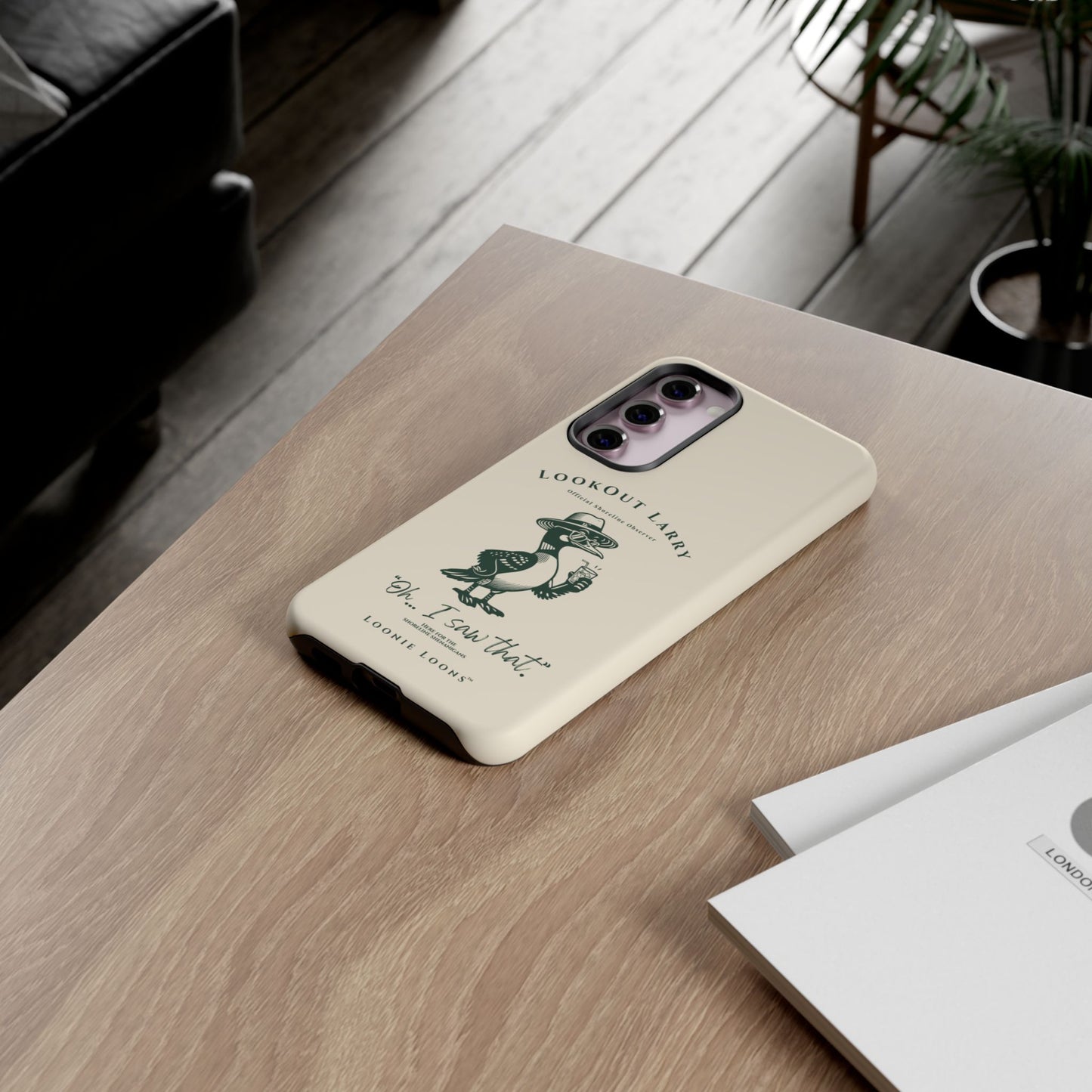 Lookout Larry™ Phone Case | Official Shoreline Observer
