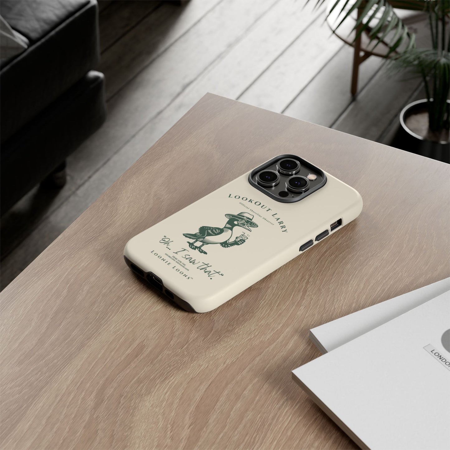 Lookout Larry™ Phone Case | Official Shoreline Observer