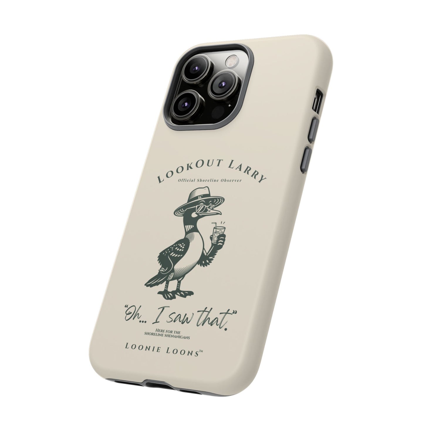 Lookout Larry™ Phone Case | Official Shoreline Observer