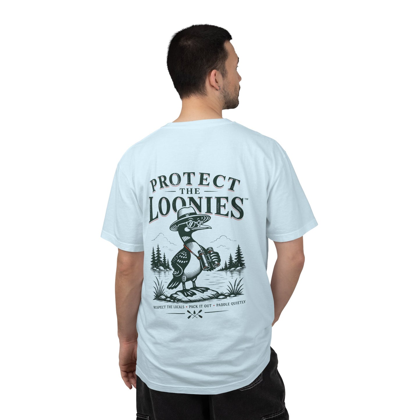 Protect the Loonies™ Vintage Loon T-Shirt | Lookout Larry Comfort Colors Tee