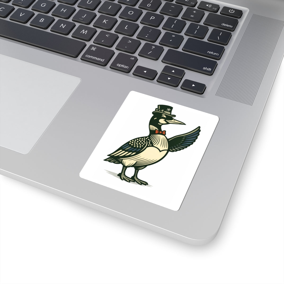 Everett North Loon Sticker – Loonie Loons™ Heritage Collection – Northwoods Cabin Decal