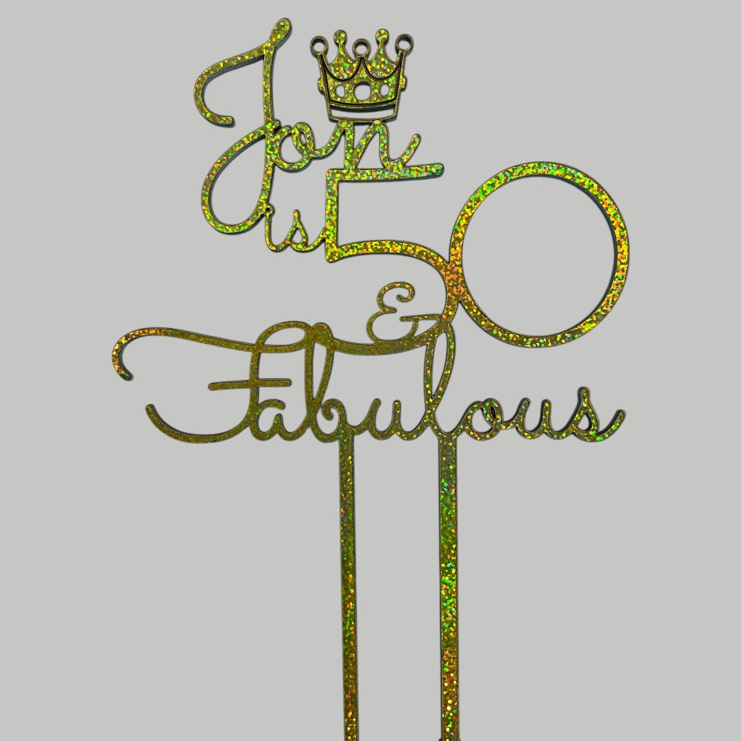 Personalized Cake Toppers for Special Occasions and Celebrations