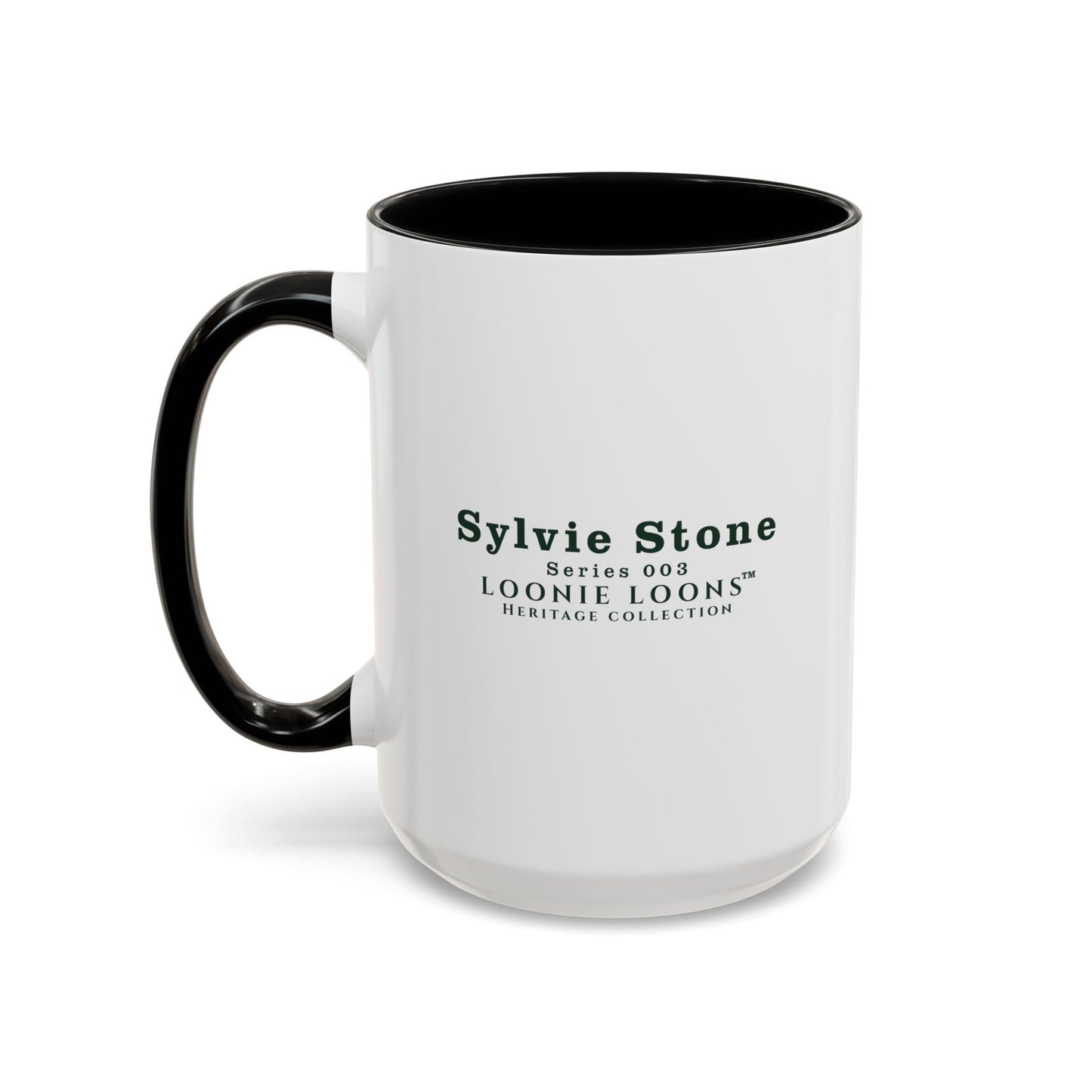 Sylvie Stone Cabin Coffee Mug – Cozy Northwoods Lake Mug