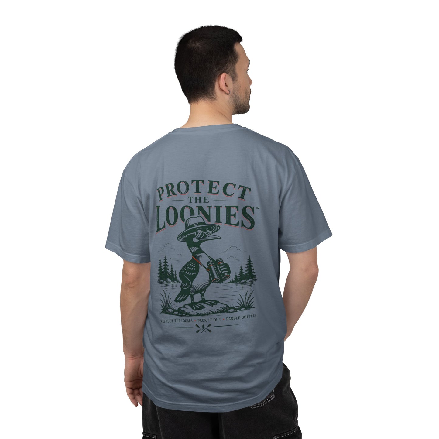 Protect the Loonies™ Vintage Loon T-Shirt | Lookout Larry Comfort Colors Tee