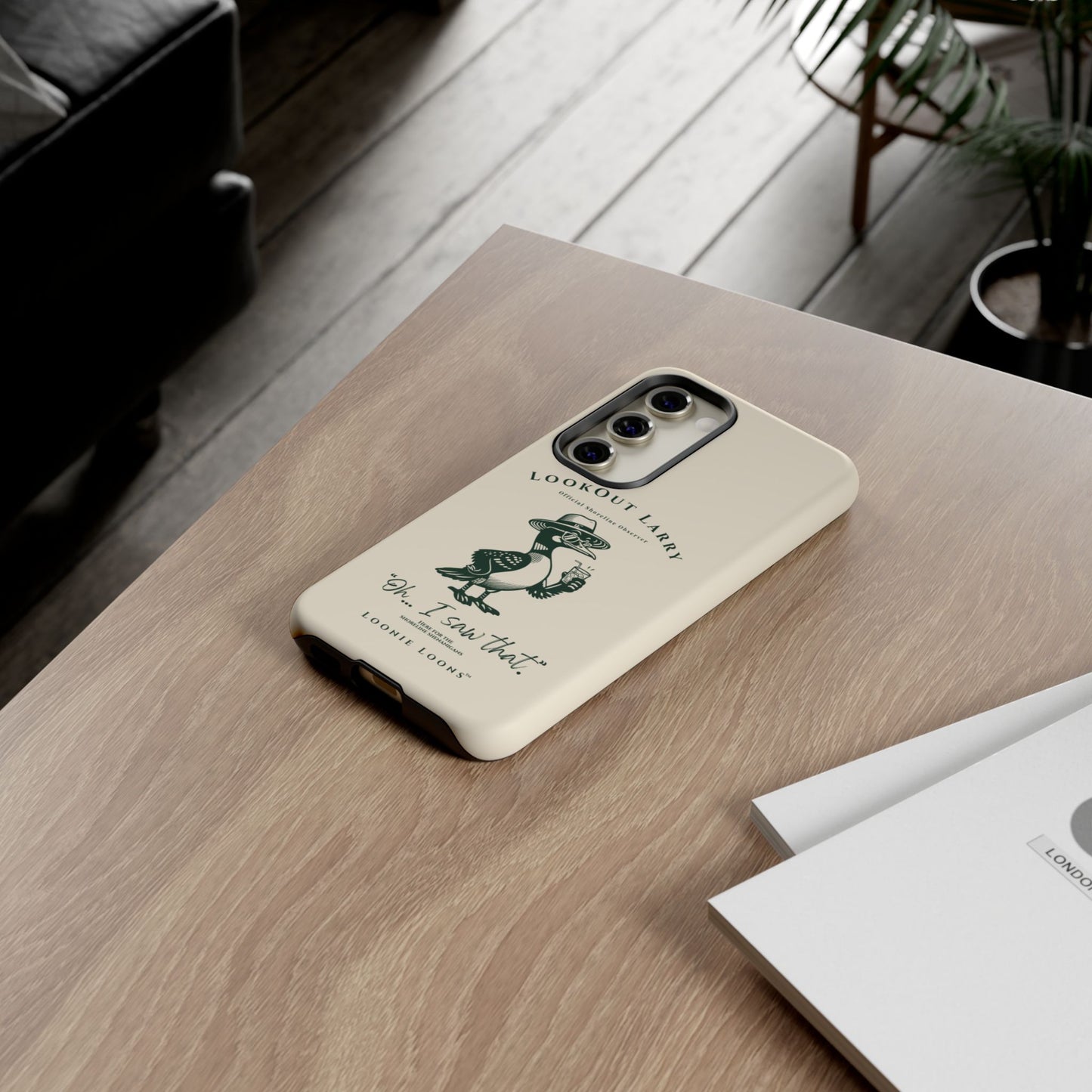 Lookout Larry™ Phone Case | Official Shoreline Observer