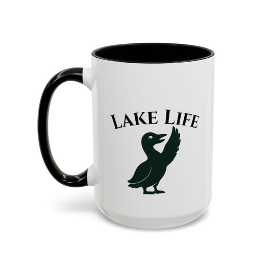 Lake Life Loon Mug – Cabin Coffee Mug, Lake House Gift | Loonie Loons™