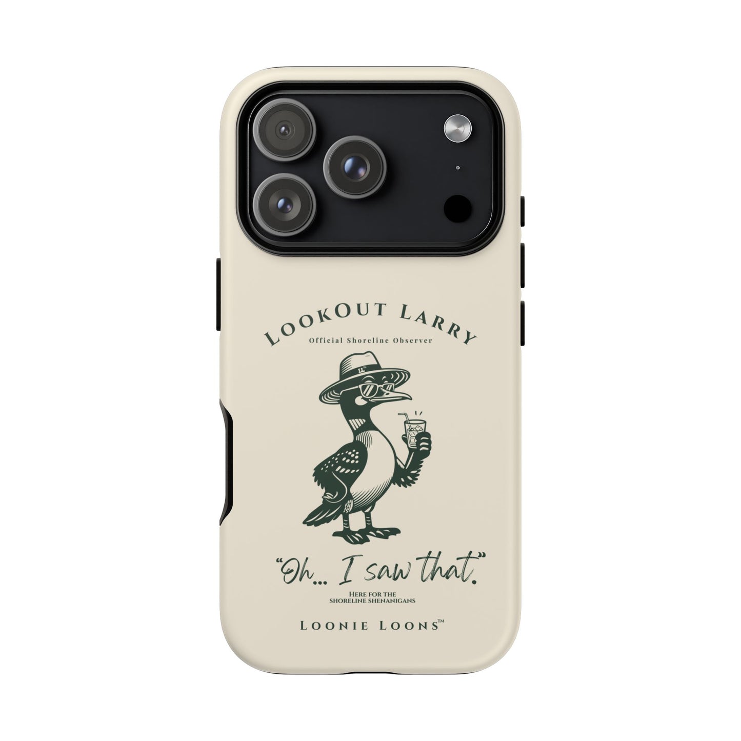 Lookout Larry™ Phone Case | Official Shoreline Observer
