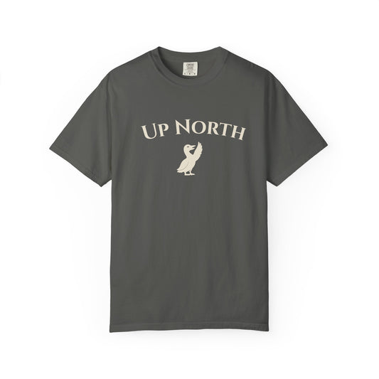 Up North T-Shirt, Loonie Loons™ Heritage Collection, Northwoods Lodge Shirt, Vintage Cabin Tee, Comfort Colors 1717 Graphic Shirt