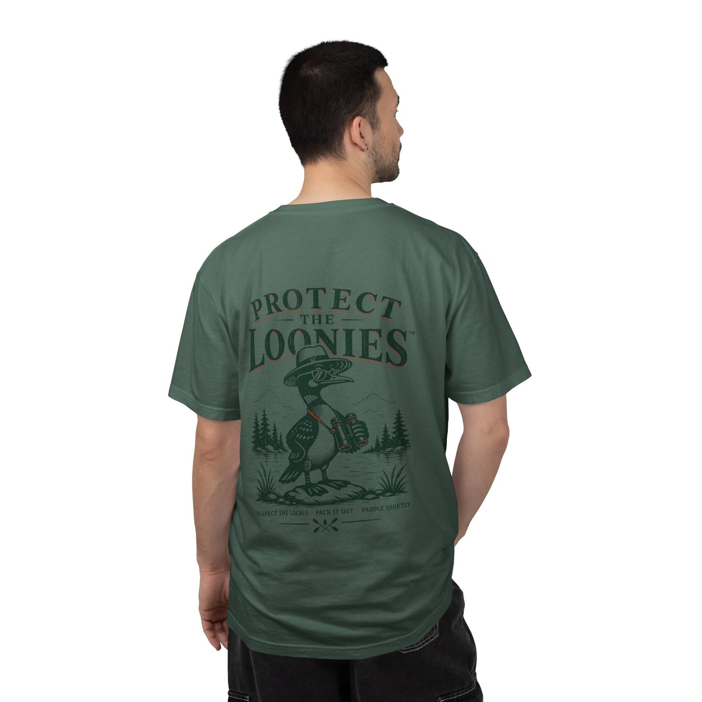 Protect the Loonies™ Vintage Loon T-Shirt | Lookout Larry Comfort Colors Tee