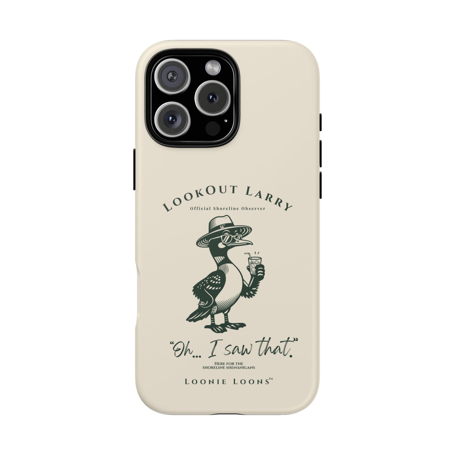 Lookout Larry™ Phone Case | Official Shoreline Observer