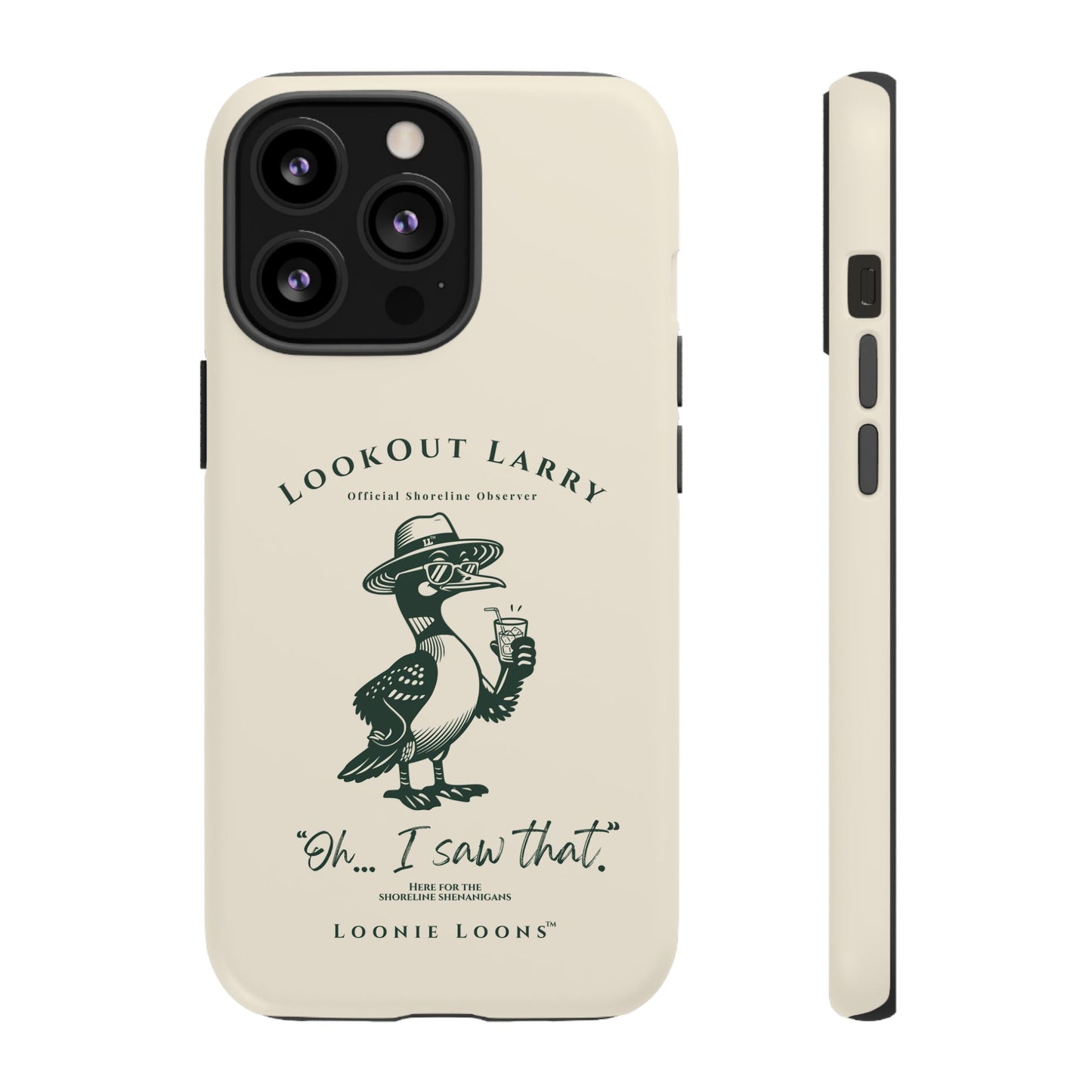 Lookout Larry™ Phone Case | Official Shoreline Observer