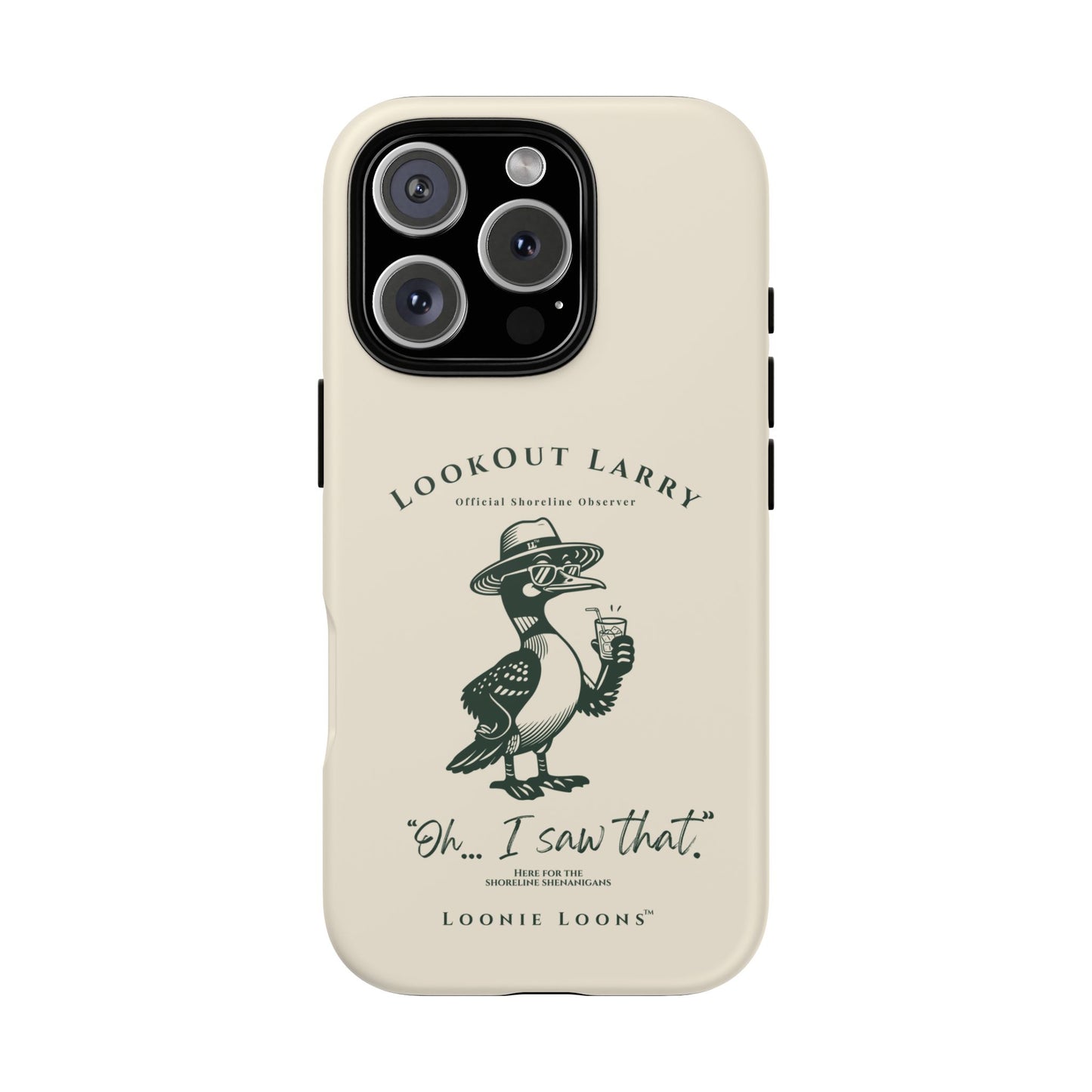 Lookout Larry™ Phone Case | Official Shoreline Observer