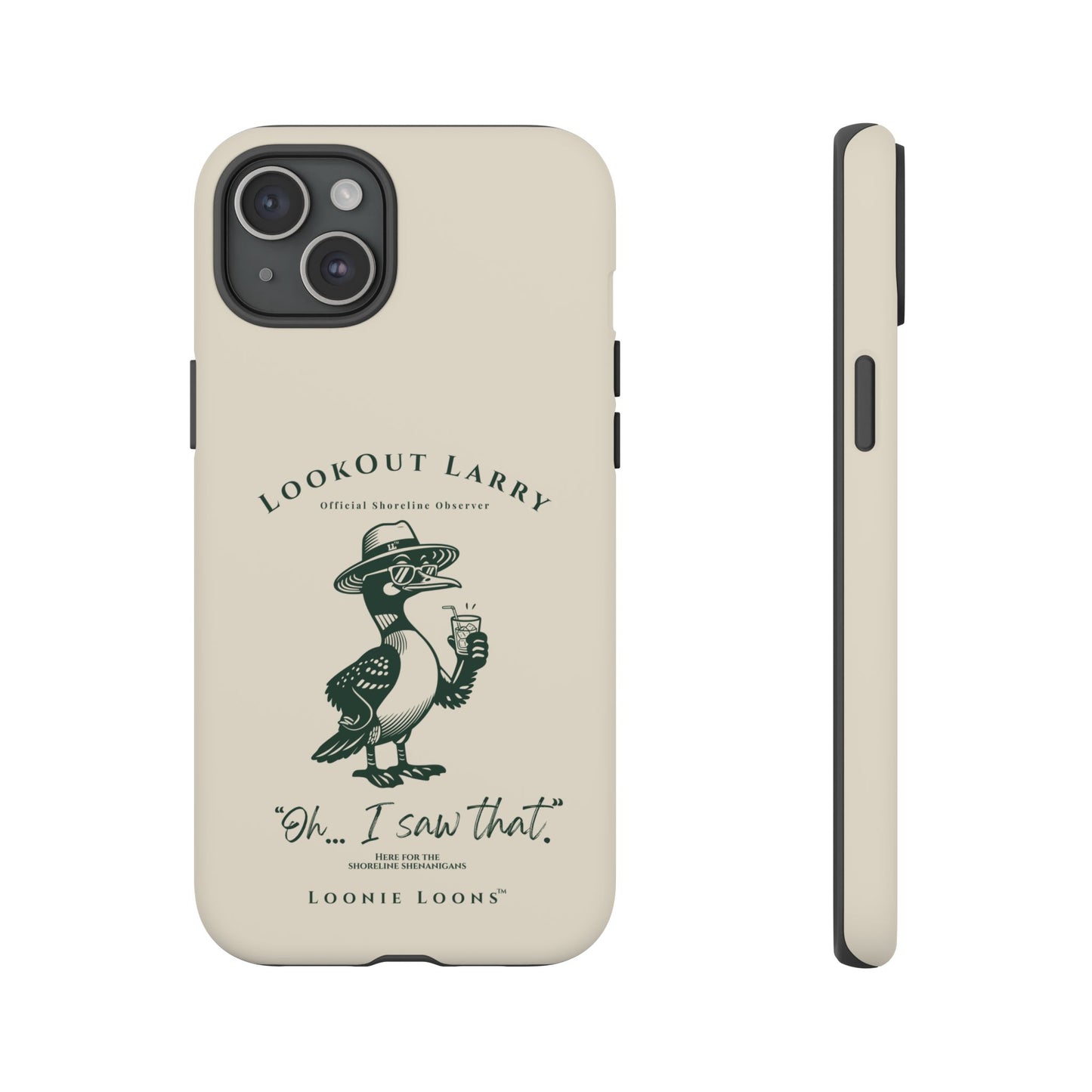 Lookout Larry™ Phone Case | Official Shoreline Observer