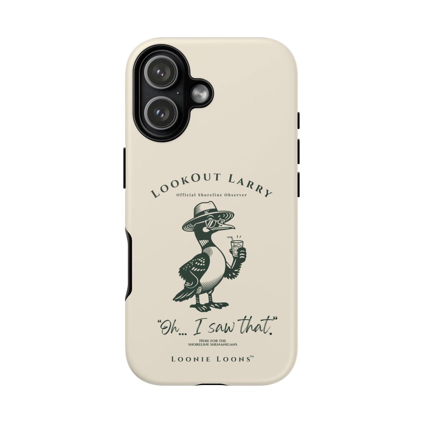 Lookout Larry™ Phone Case | Official Shoreline Observer