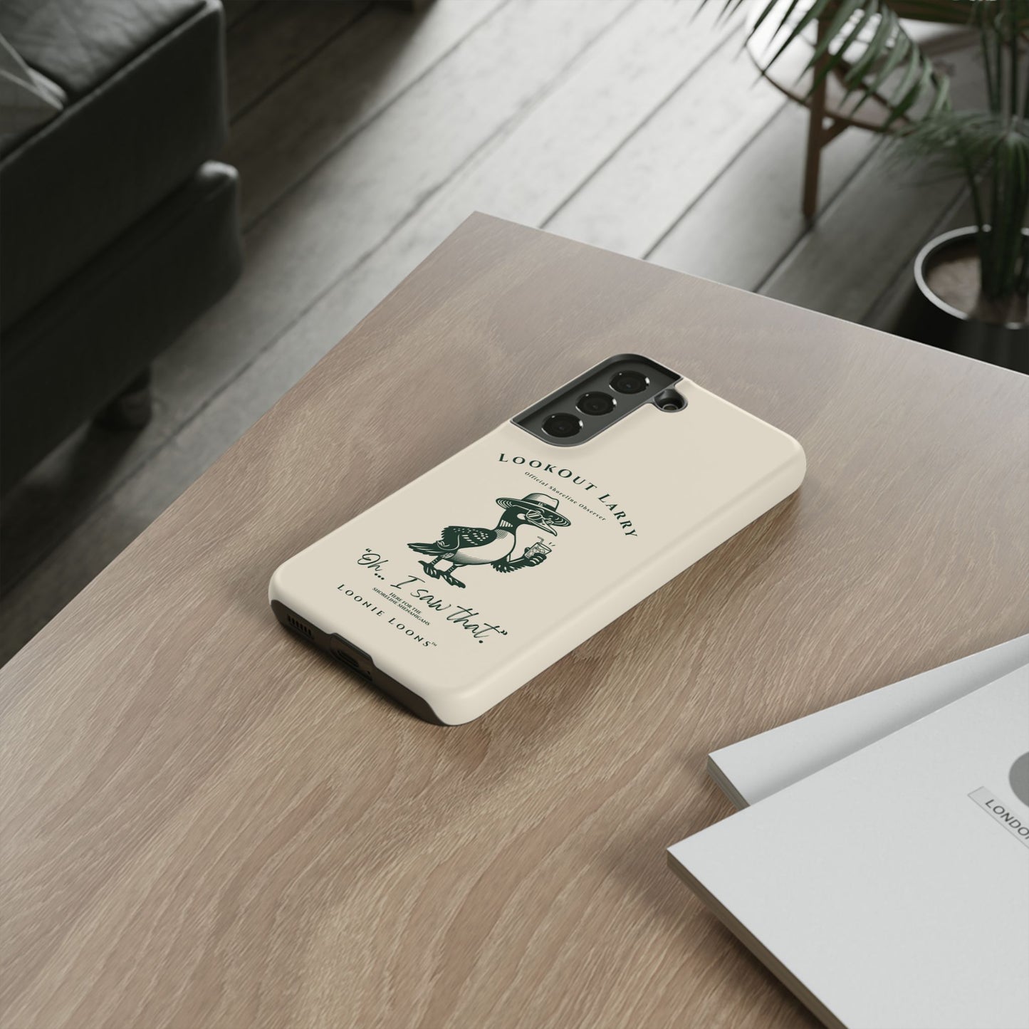 Lookout Larry™ Phone Case | Official Shoreline Observer
