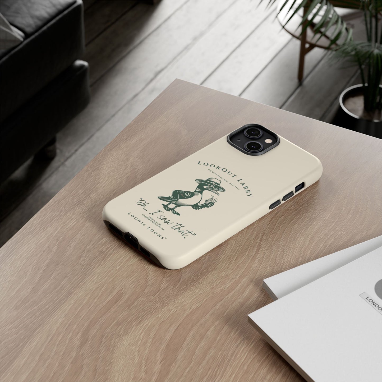 Lookout Larry™ Phone Case | Official Shoreline Observer