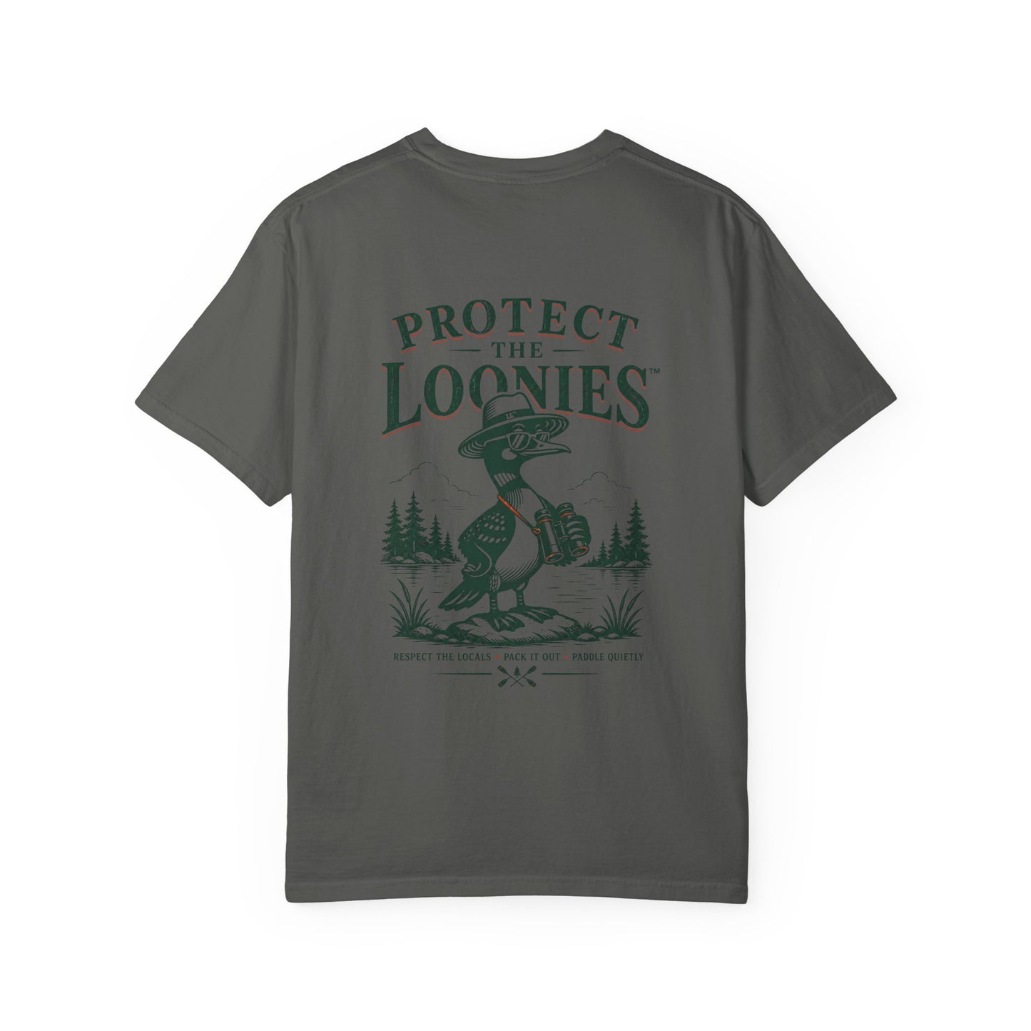 Protect the Loonies™ Vintage Loon T-Shirt | Lookout Larry Comfort Colors Tee