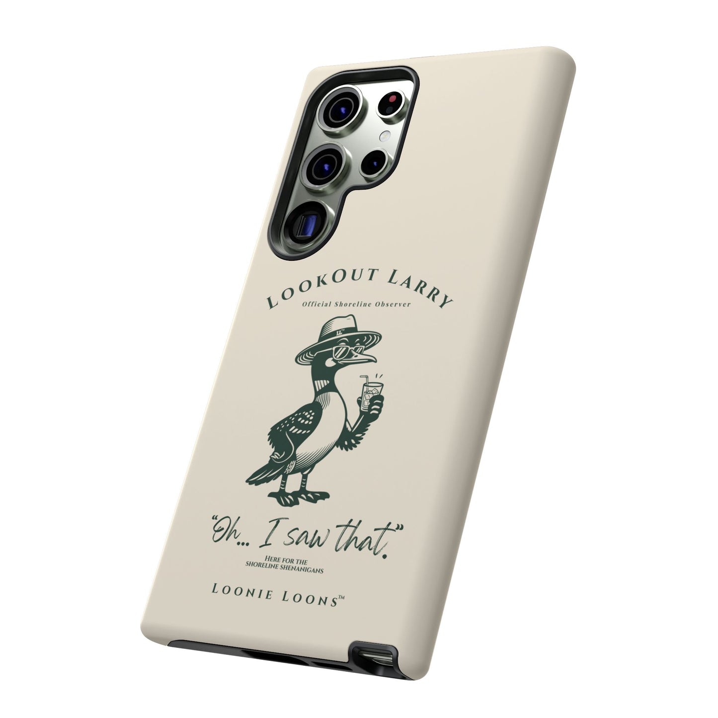 Lookout Larry™ Phone Case | Official Shoreline Observer