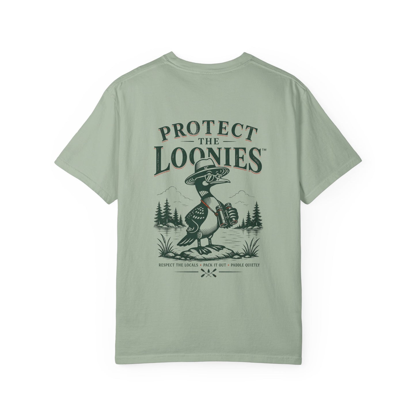Protect the Loonies™ Vintage Loon T-Shirt | Lookout Larry Comfort Colors Tee
