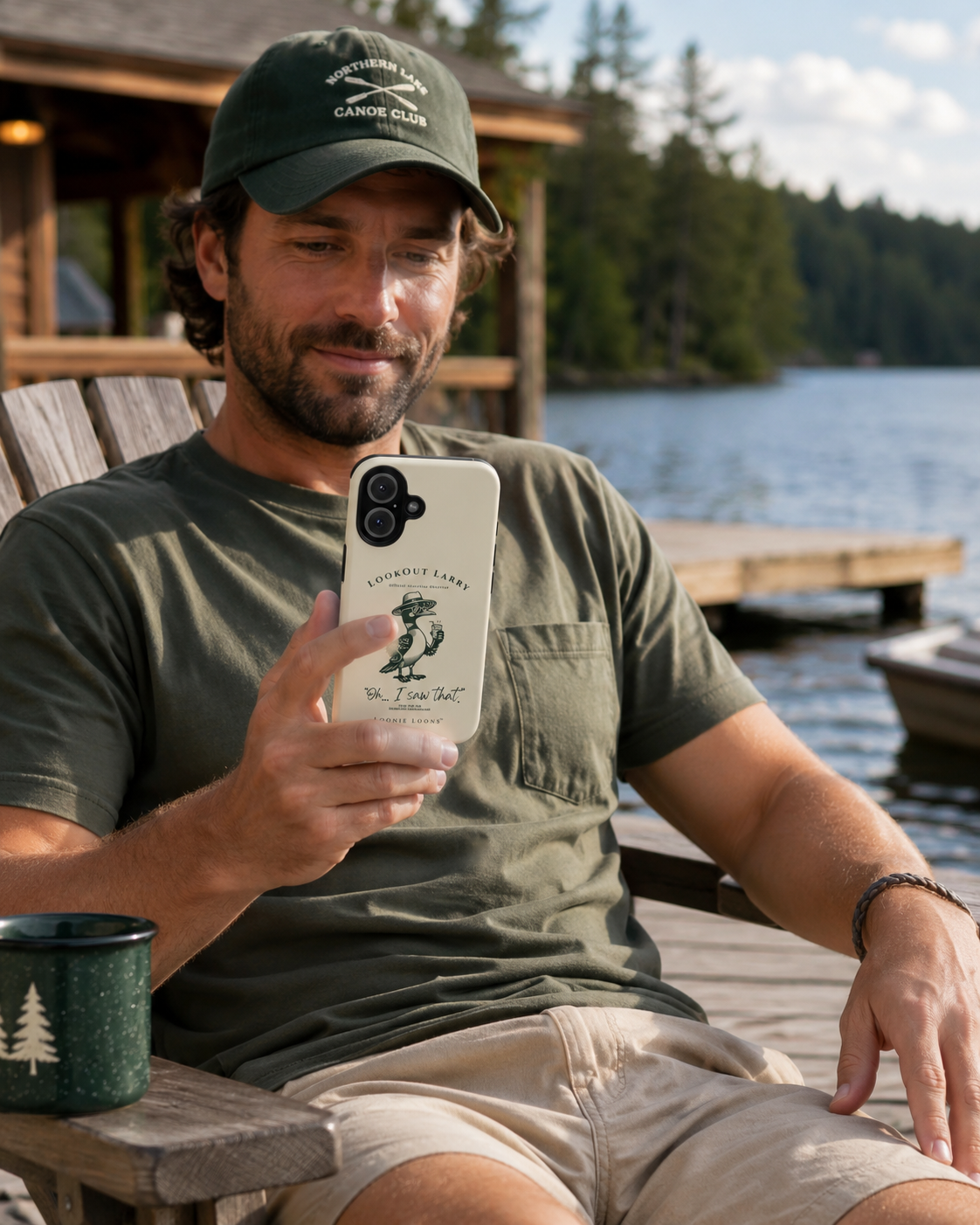 Lookout Larry™ Phone Case | Official Shoreline Observer