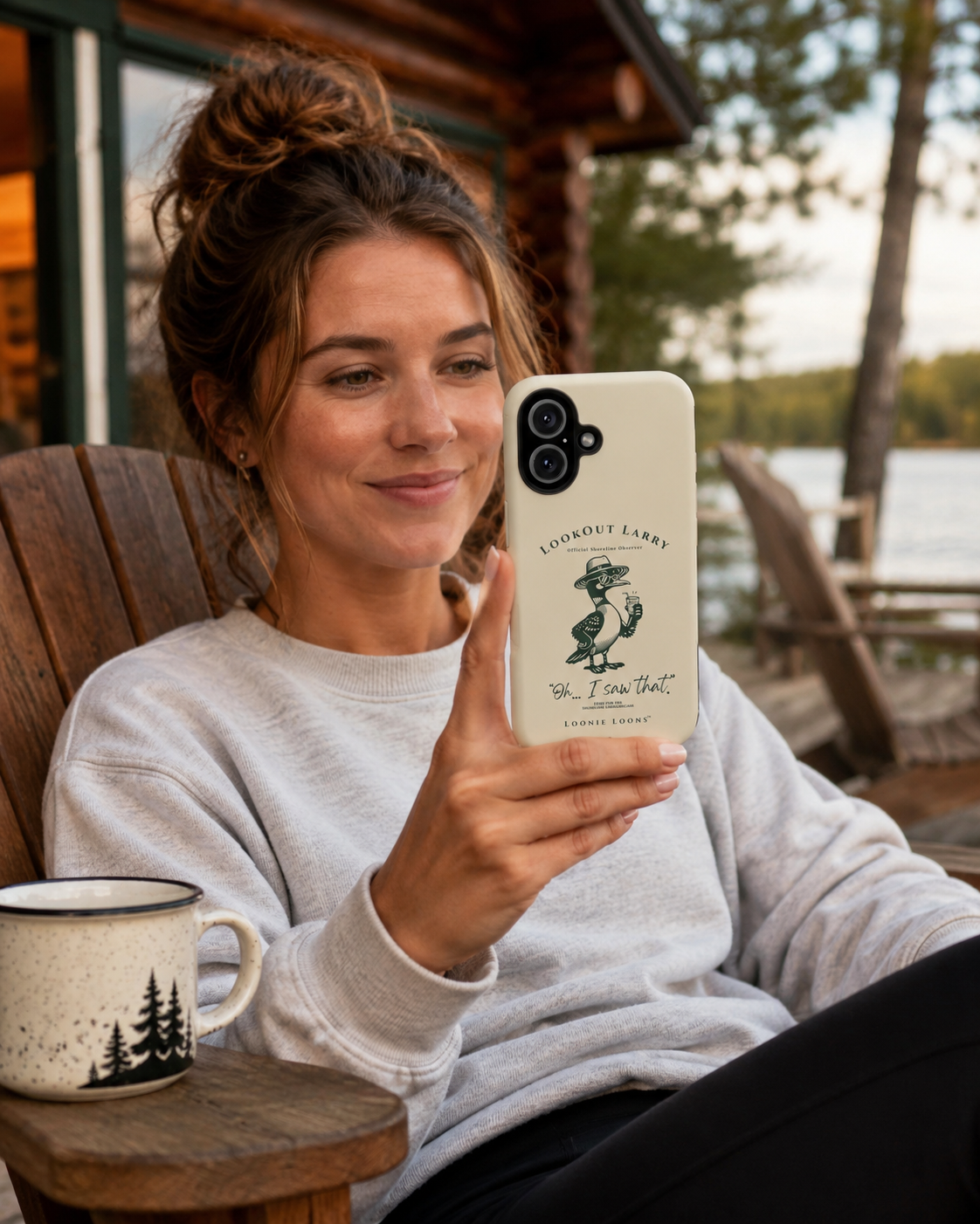 Lookout Larry™ Phone Case | Official Shoreline Observer