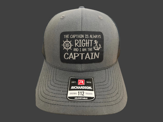 Lake Captain Richardson 112 Leather Patch Hat for Dads